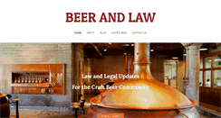 Desktop Screenshot of beerandlaw.com